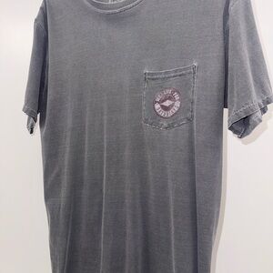 Comfort Colors Charcoal Pocket Tee